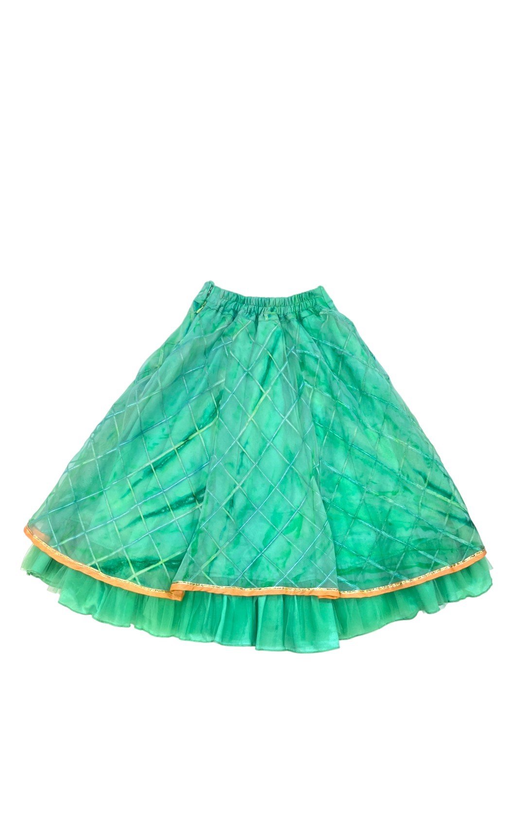 orange choli back -Photoroom